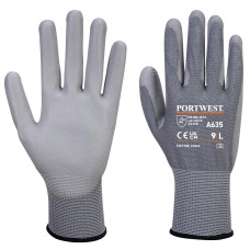 PORTWEST A635 Cut B13 PU Economy Glove, Grey