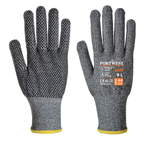 PORTWEST A640 Cut D13 PVC Dot Glove PORTWEST A640 Cut D13 PVC Dot Glove