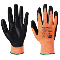 PORTWEST A643 Cut B13 Nitrile Glove, Amber