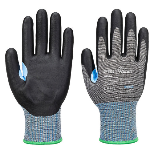 Portwest A644G8R Guanto anti taglio CS D15 in nitrile