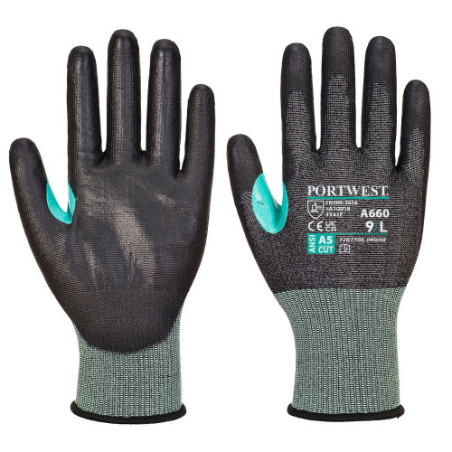 PORTWEST A660 Cut-Resistant E18 Polyurethane Glove PORTWEST A660 Cut-Resistant E18 Polyurethane Glove