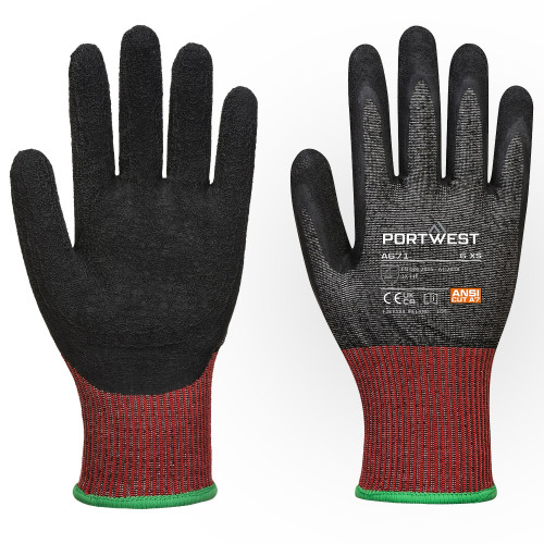 PORTWEST A671 Cut-Resistant E18 Polyurethane Glove PORTWEST A671 Cut-Resistant E18 Polyurethane Glove