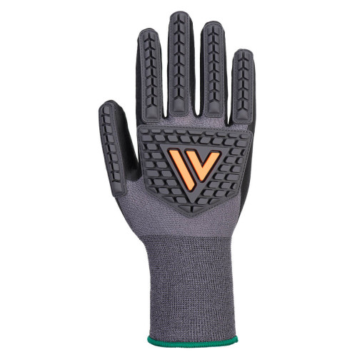 Portwest A715 ESD Grip 15 Nitrile Impact Glove, Black S Portwest A715 ESD Grip 15 Nitrile Impact Glove, Black S