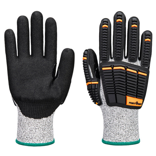Portwest A718G8R Impact C13 nitrile foam glove