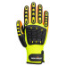 Portwest A721 Anti-Impact Grip Glove, Yellow/Orange