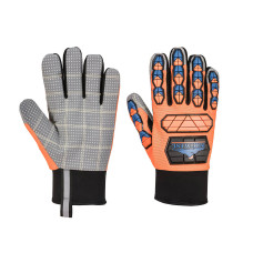 Portwest A726 Pro Aqua-Seal Gloves, Orange/Blue