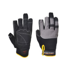Portwest A740 Powertool Pro High Performance Gloves, Black
