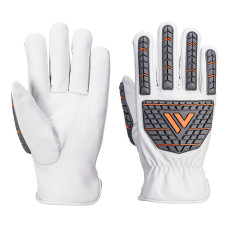 Portwest A742 Driver's Impact Glove (Unlined), White