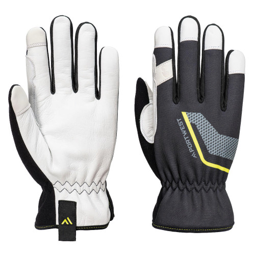 PORTWEST A775 Performance Mechanical Glove, Black