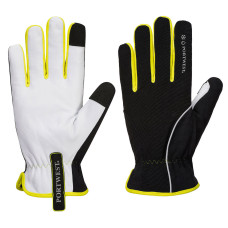 PORTWEST A776 Performance Thermal Glove, Black/Yellow