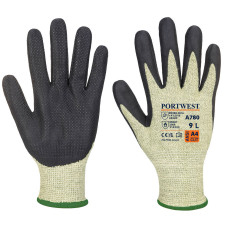 Portwest A780 Arc Grip Glove, Green/Black