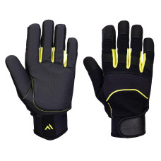 Portwest A791 Anti-Vibration Mechanics Glove, Black
