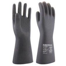 Portwest A820 Neoprene Chemical Glove, Black
