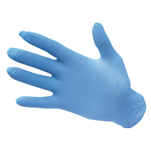PORTWEST A925 Guanto monouso in nitrile senza polvere (Pk100), blu PORTWEST A925 Guanto monouso in nitrile senza polvere (Pk100), blu