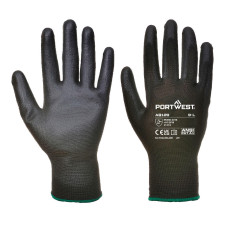 Portwest AB129 PU Palm Glove (288 Pairs), Black