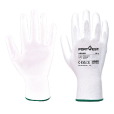 Portwest AB129 PU Palm Glove (288 Pairs), White