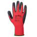 Portwest AB174R8R FlexGrip Latex Glove Red/Black