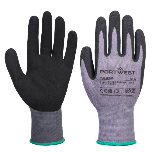 Portwest AB350 DermiFlex Essential Multipack (Pk12), Grey/Black