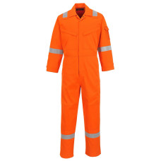 Portwest AF73 Silver Araflame Suit, Orange