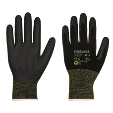 Portwest AP10 Eco NPR15 Bamboo Nitrile Foam Glove (Pk12), Black