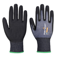 Portwest AP18 SG Cut C15 Eco Nitrile Glove (Pk12), Blue/Black
