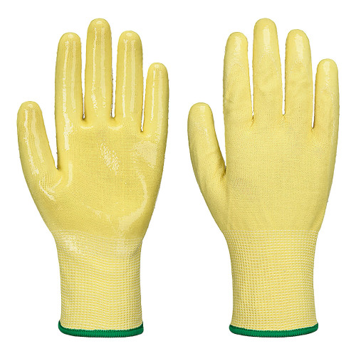 Portwest AP42Y2R Nitrile Foam Glove Yellow/Black Portwest AP42Y2R Nitrile Foam Glove Yellow/Black
