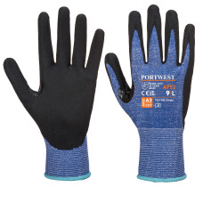 PORTWEST AP52 Cut C13 Dexti Ultra Nitrile Glove, Blue/Black