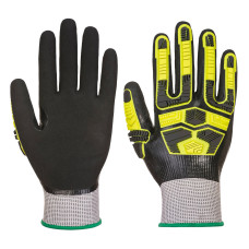 Portwest AP55 Waterproof HR Cut Impact Protection, Grey/Black