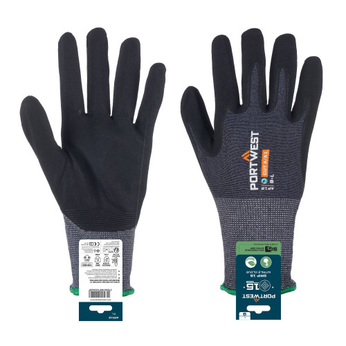 Portwest APR12G8R SG Grip 15 Nitrile Glove (Retail) Portwest APR12G8R SG Grip 15 Nitrile Glove (Retail)