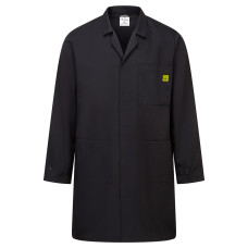 Portwest AS10 Anti-Static ESD Coat, Blue Hamilton S
