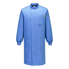 Portwest AS15 Anti-Static ESD Coat, Blue Hamilton L