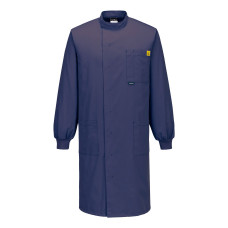 Portwest AS15 Anti-Static ESD Coat, Blue Navy L