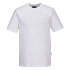 Portwest AS20 Anti-Static ESD T-Shirt S/S, White L