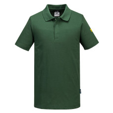 Portwest AS21 Anti-Static ESD Polo Shirt S/S, Green L