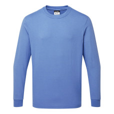 Portwest AS22 Anti-Static ESD T-Shirt L/S, Hamilton Blue L