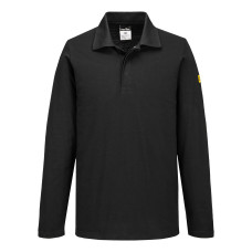 Portwest AS23 Polo ESD - Antistatica, Black L