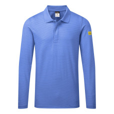 Portwest AS23 Polo ESD - Antistatica, Hamilton Blue L