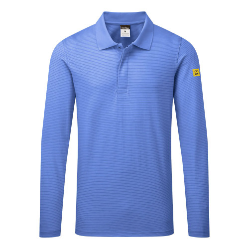 Portwest AS23 Polo ESD - Antistatica, Hamilton Blue M