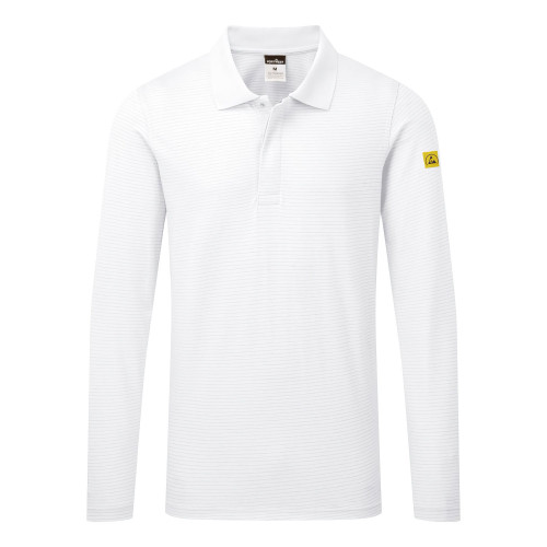 Portwest AS23 Polo ESD - Antistatica, White L