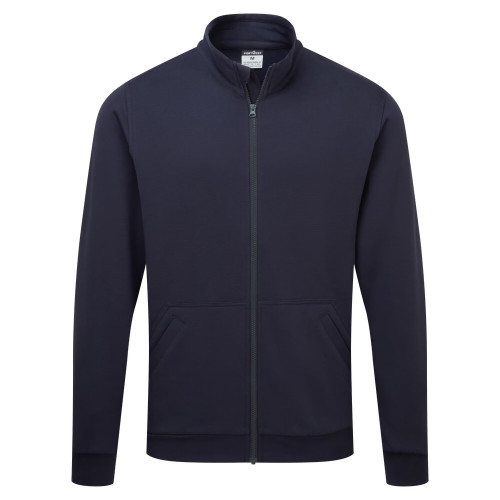Portwest AS25 - Anti-Static ESD Zip Sweatshirt Blue Navy XXL
