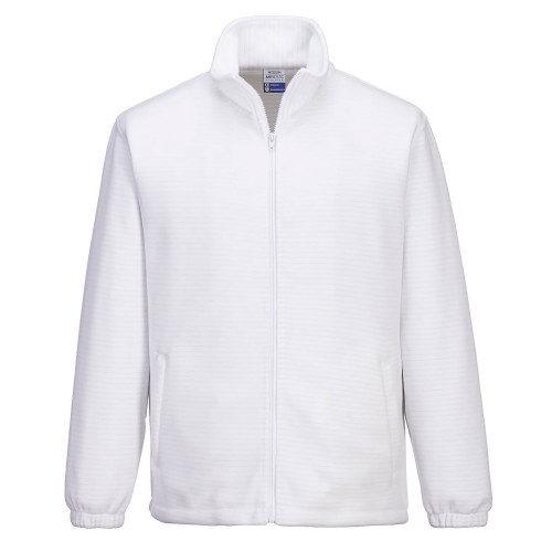 Portwest AS26 Anti-Static ESD Fleece, White M