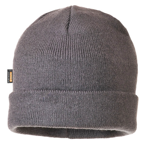 Portwest B013 Insulated Knit Hat, Grey