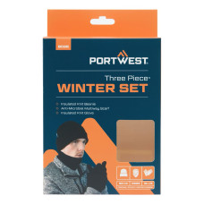Portwest B035BKR Winter accessory set (3pcs pieces)