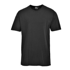 Portwest B120 Short Sleeve Thermal Shirt, Black