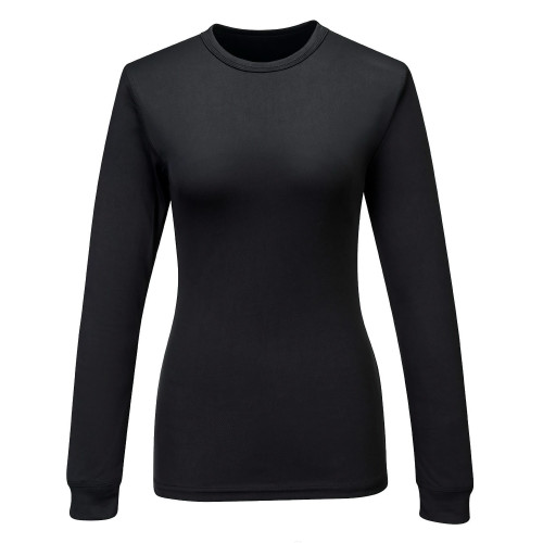 Portwest B136BKR Women's Top Baselayer L/S