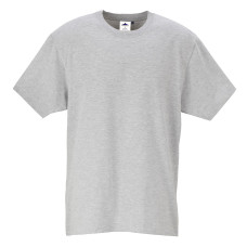 Portwest B195 T-shirt Heather Grey Color 100% Cotton