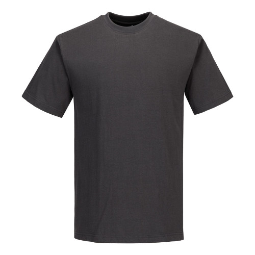 Portwest B195 T-shirt Metal Grey Color 100% Cotton