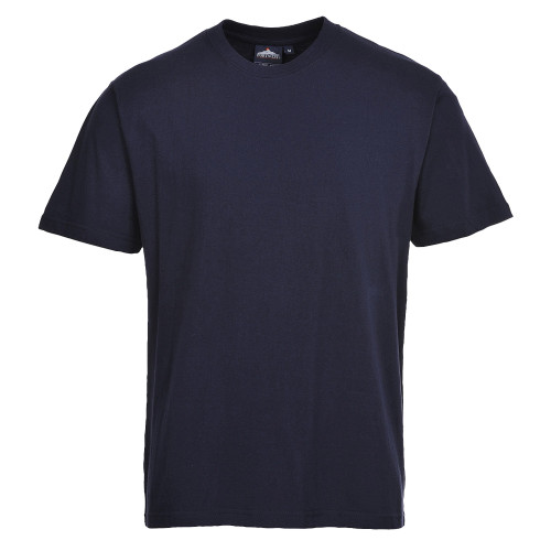 Portwest B195 T-shirt  Navy Blue Color 100% Cotton