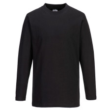 Portwest B196 Long Sleeve T-Shirt, Black