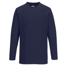 Portwest B196 Long Sleeve T-shirt, Navy Blue